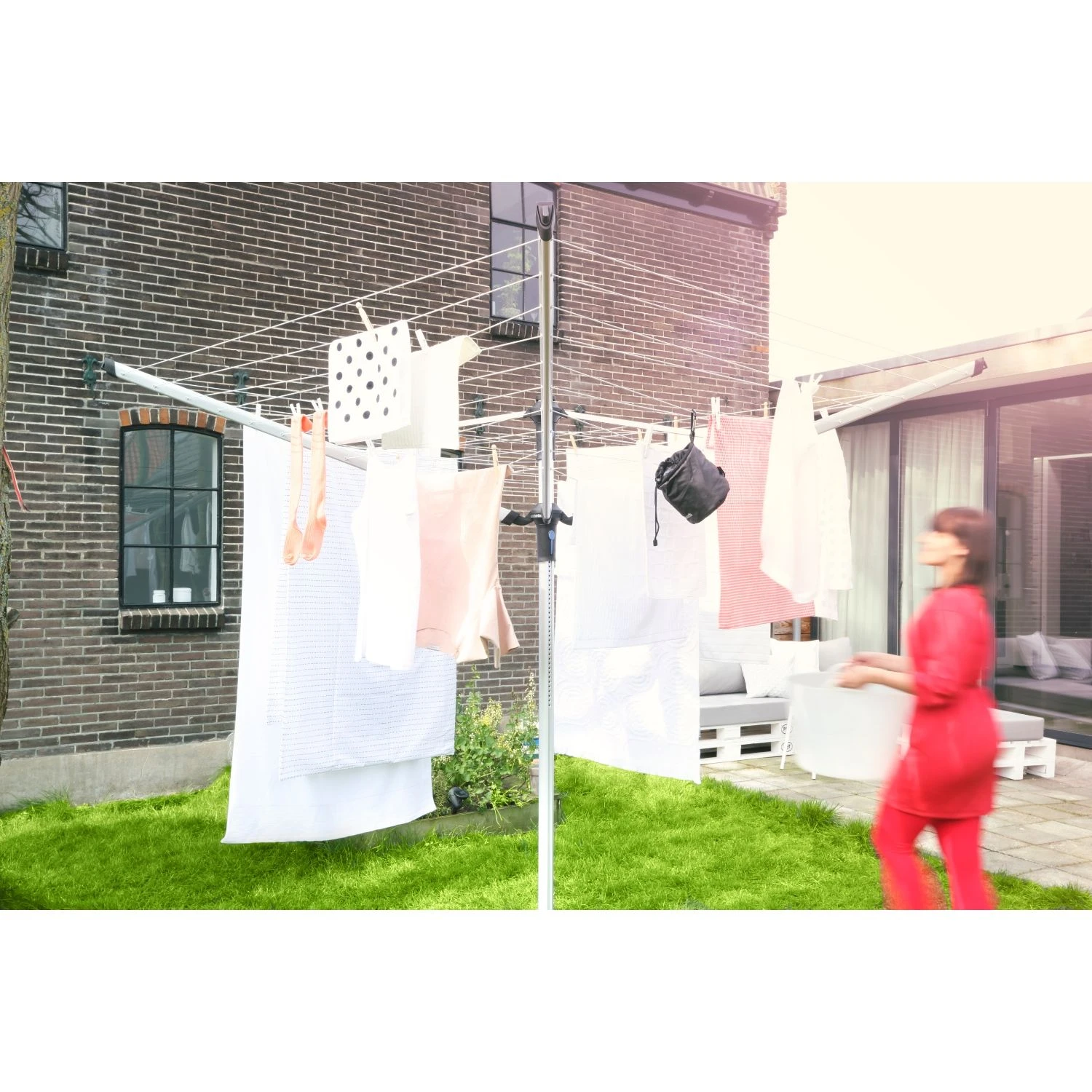 Brabantia Droogmolen Lift-o-Matic Advance 50m 5 Brabantia Droogmolen Lift-o-Matic Advance 50m - Afbeelding 5