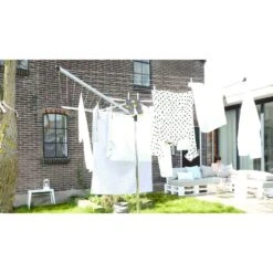 Brabantia Droogmolen 40 M Topspinner Met Kunststof Betonanker -Marskramer Verkoop 131 0768 5 1