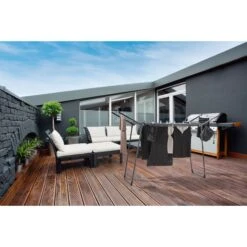 Leifheit Droogrek Pegasus 150 Solid Slim - Zwart 14 Leifheit Droogrek Pegasus 150 Solid Slim - Zwart -Marskramer Verkoop 131 1690 7 1