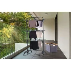 Leifheit Droogtoren Pegasus 420 Solid Comfortzwart -Marskramer Verkoop 131 1691 6 1