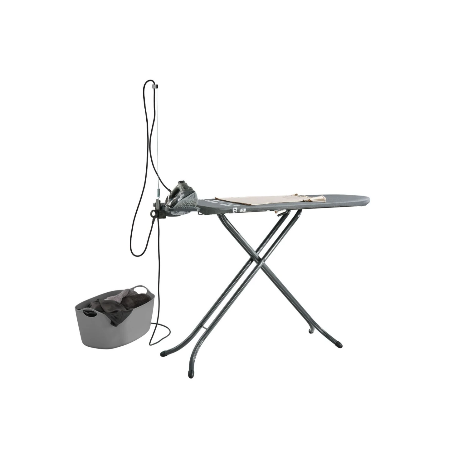 Leifheit Strijkplank Air Board M (120 X 38 Cm) Compact Plus - Zwart 3 Leifheit Strijkplank Air Board M (120 X 38 Cm) Compact Plus - Zwart - Afbeelding 3