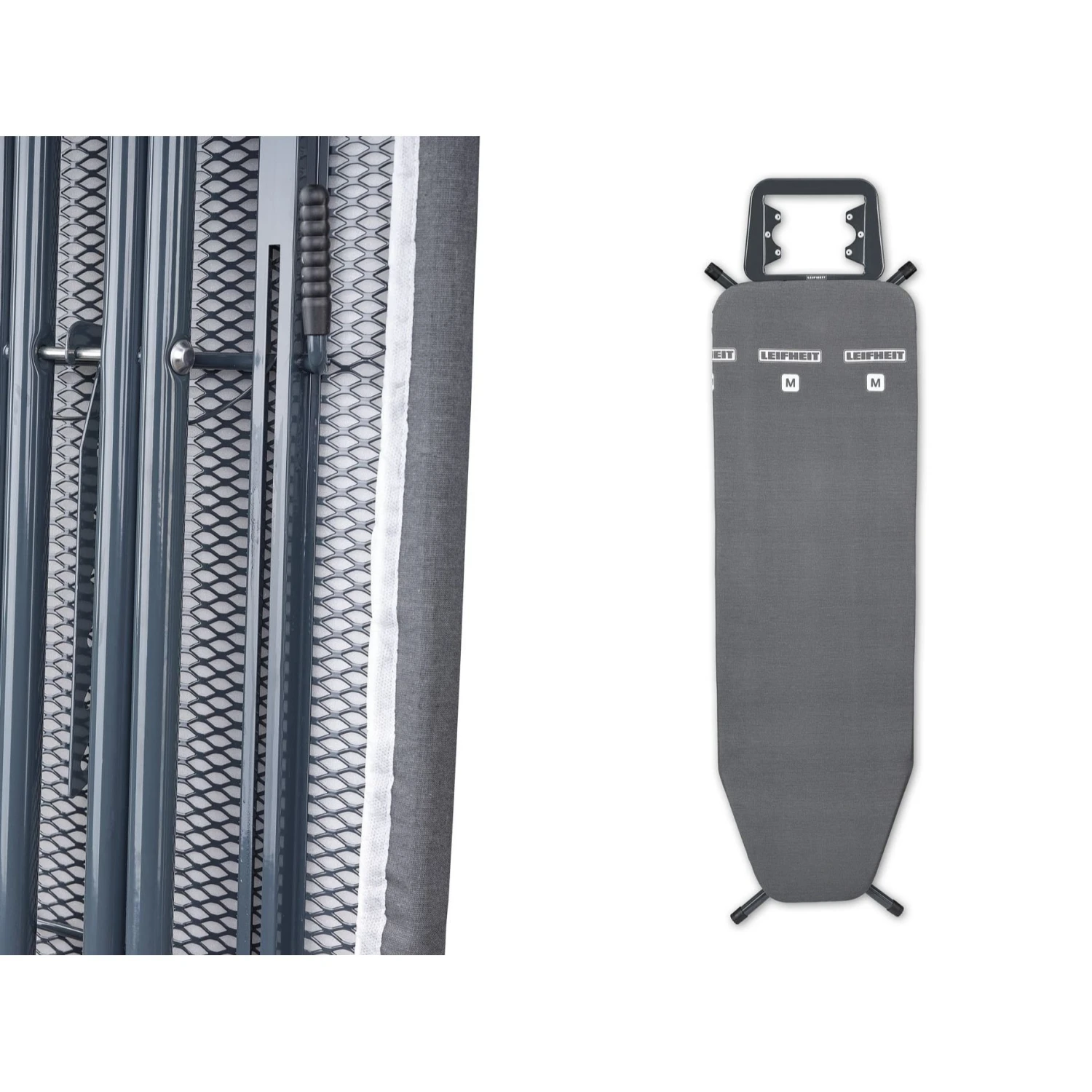 Leifheit Strijkplank Classic M (120 X 38 Cm) Basic Zwart 3 Leifheit Strijkplank Classic M (120 X 38 Cm) Basic Zwart - Afbeelding 3