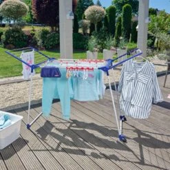 Leifheit Droogrek Pegasus 200 Solid Deluxe Mobile -Marskramer Verkoop 131 5170 6 1