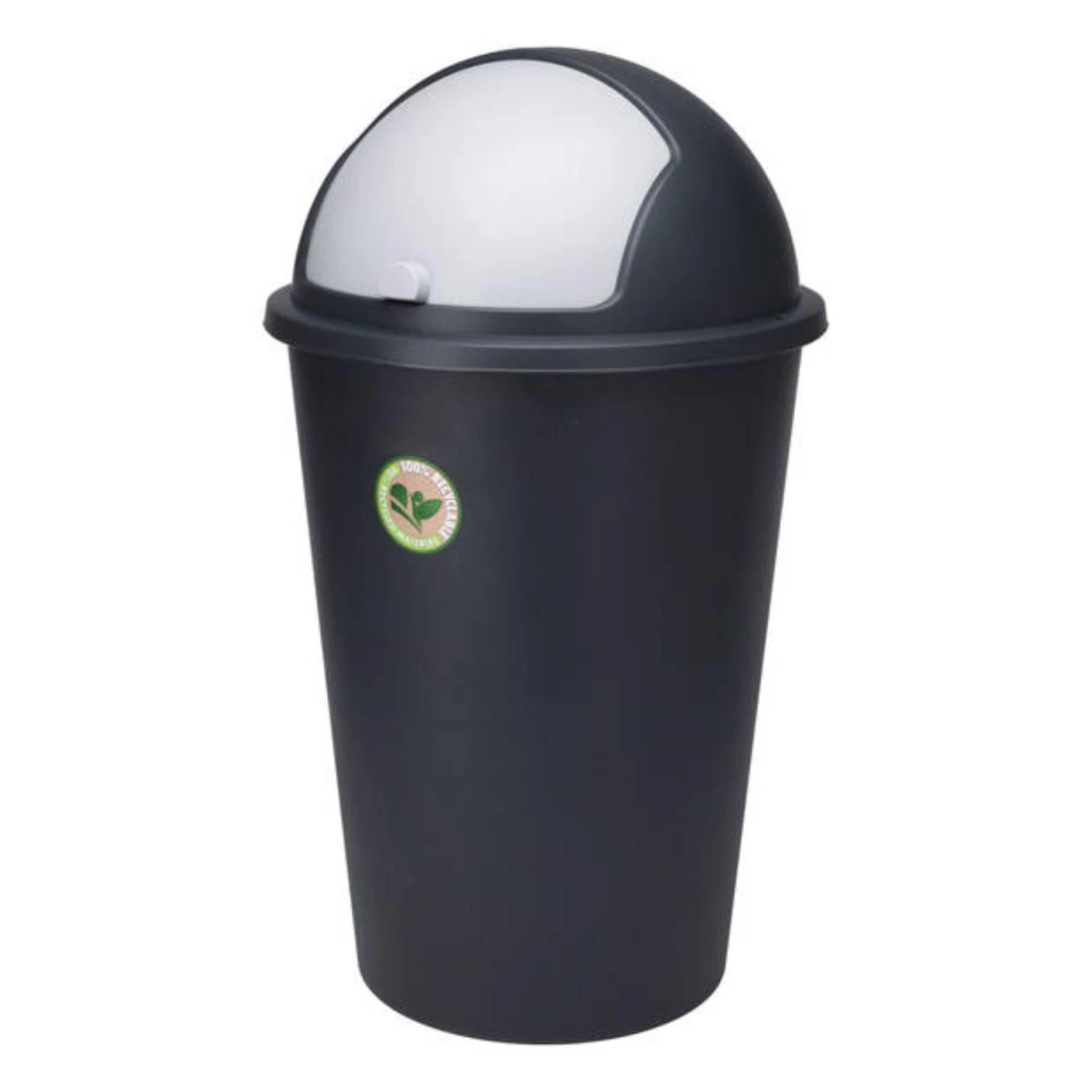 Afvalbak 50 Liter Antraciet 1 Afvalbak 50 Liter Antraciet