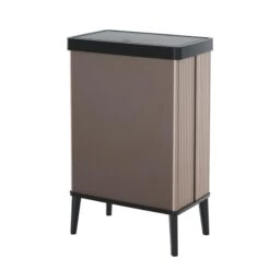 Curver Verto High Prullenbak 54L Push Pearl Rose