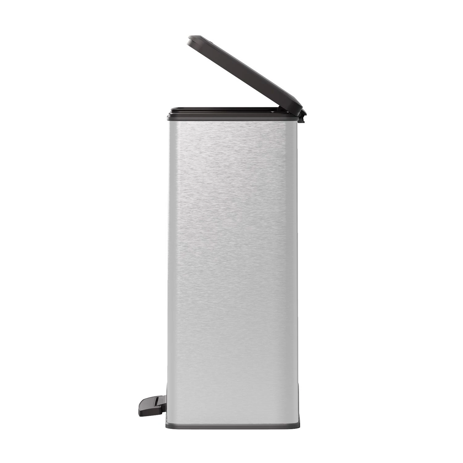 Curver Pedaalemmer Decobin Duo 26L/26L Zilver Metallic 4 Curver Pedaalemmer Decobin Duo 26L/26L Zilver Metallic - Afbeelding 4