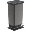 Pedaalemmer - Afvalbak 40 L PASO Grafiet -Marskramer Verkoop 141 1102 1