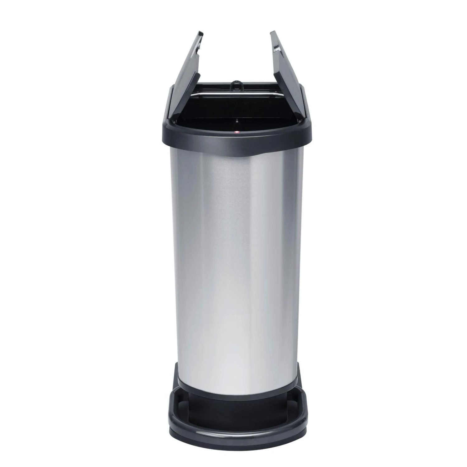 Pedaalemmer - Afvalscheider 2x25 L PASO Zilver 2 Pedaalemmer - Afvalscheider 2x25 L PASO Zilver - Afbeelding 2