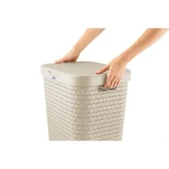 Wasmand 55 L COUNTRY Cappuccino -Marskramer Verkoop 141 1308 2 1