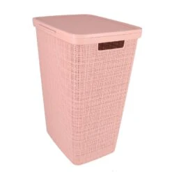Curver Jute Wasbox Met Deksel 58L Rose Dawn 9 Curver Jute Wasbox Met Deksel 58L Rose Dawn -Marskramer Verkoop 141 1472 3 1