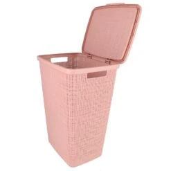 Curver Jute Wasbox Met Deksel 58L Rose Dawn 10 Curver Jute Wasbox Met Deksel 58L Rose Dawn -Marskramer Verkoop 141 1472 4 1