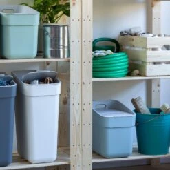 Curver Afvalbak Ready To Collect 20L Blauw Grijs -Marskramer Verkoop 141 1951 5 1