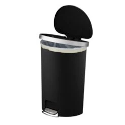 Eko Hana Pedaalemmer 55l Zwart Ingebouwde Wielen -Marskramer Verkoop 141 2155 3 1