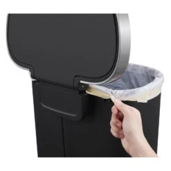 Eko Hana Pedaalemmer 55l Zwart Ingebouwde Wielen -Marskramer Verkoop 141 2155 7 1