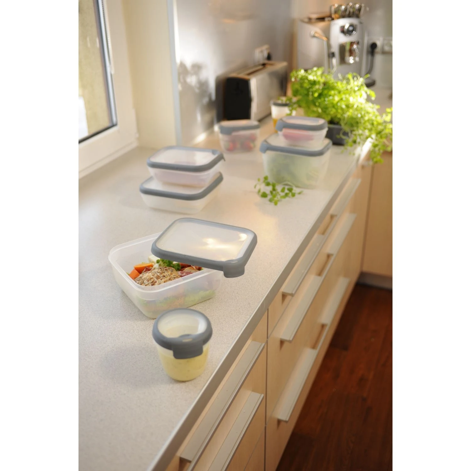 Curver Grand Chef Vershoudbak 0,5L Rechthoek 4 Curver Grand Chef Vershoudbak 0,5L Rechthoek - Afbeelding 4