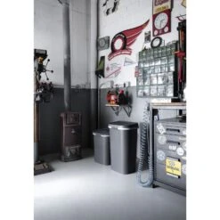 Curver Mistral Afvalbak Flat 25L Antraciet -Marskramer Verkoop 141 2549 3 1