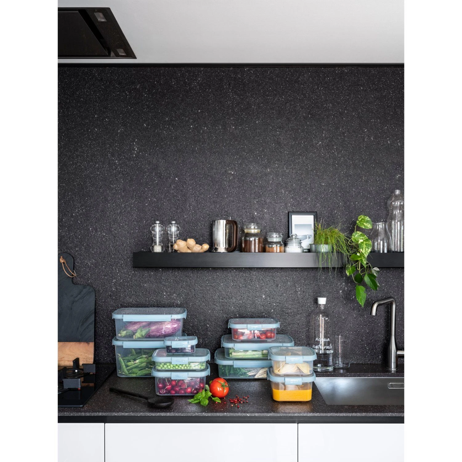 Curver Smart Fresh Eco Vershoudbakje Recht Hoekig 0,7L 4 Curver Smart Fresh Eco Vershoudbakje Recht Hoekig 0,7L - Afbeelding 4