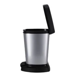 Pedaalemmer - Prullenbak 6 L PASO Zilver Metallic -Marskramer Verkoop 141 5264 2