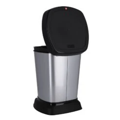 Pedaalemmer - Prullenbak 6 L PASO Zilver Metallic -Marskramer Verkoop 141 5264 3 1 1