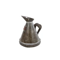 Schenkkan "Jug" Small Antiek Zwart Metaal 1 Ltr 15x17x22cm