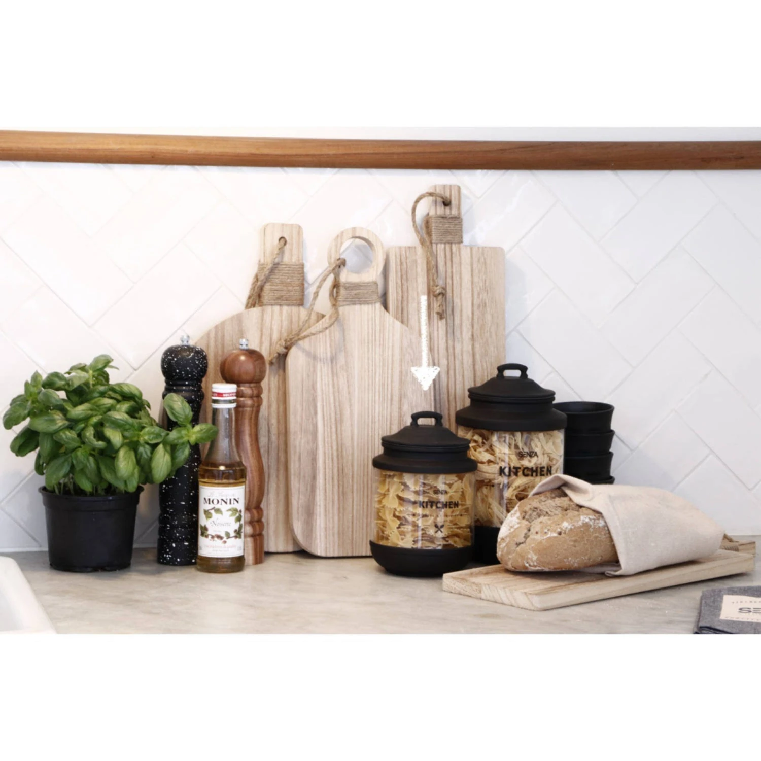 Senza Glazen Voorraadpot 3 Senza Glazen Voorraadpot - Afbeelding 3