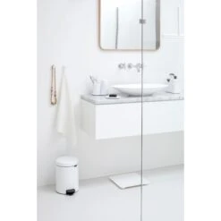 Brabantia ReNew Handdoekhaakjes, Set Van 2 - White -Marskramer Verkoop 199 0344 6 1