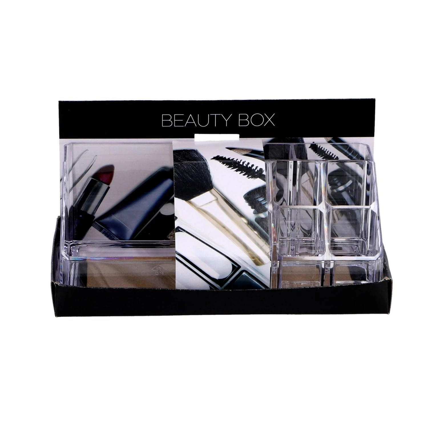 Cosmetica Opbergbakje 17,5 X 9,5 X 6,5 Cm 2 Cosmetica Opbergbakje 17,5 X 9,5 X 6,5 Cm - Afbeelding 2