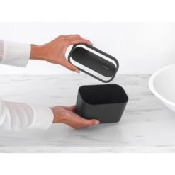 Brabantia MindSet Badkamer Afvalbakje - Dark Grey -Marskramer Verkoop 199 3364 4 1