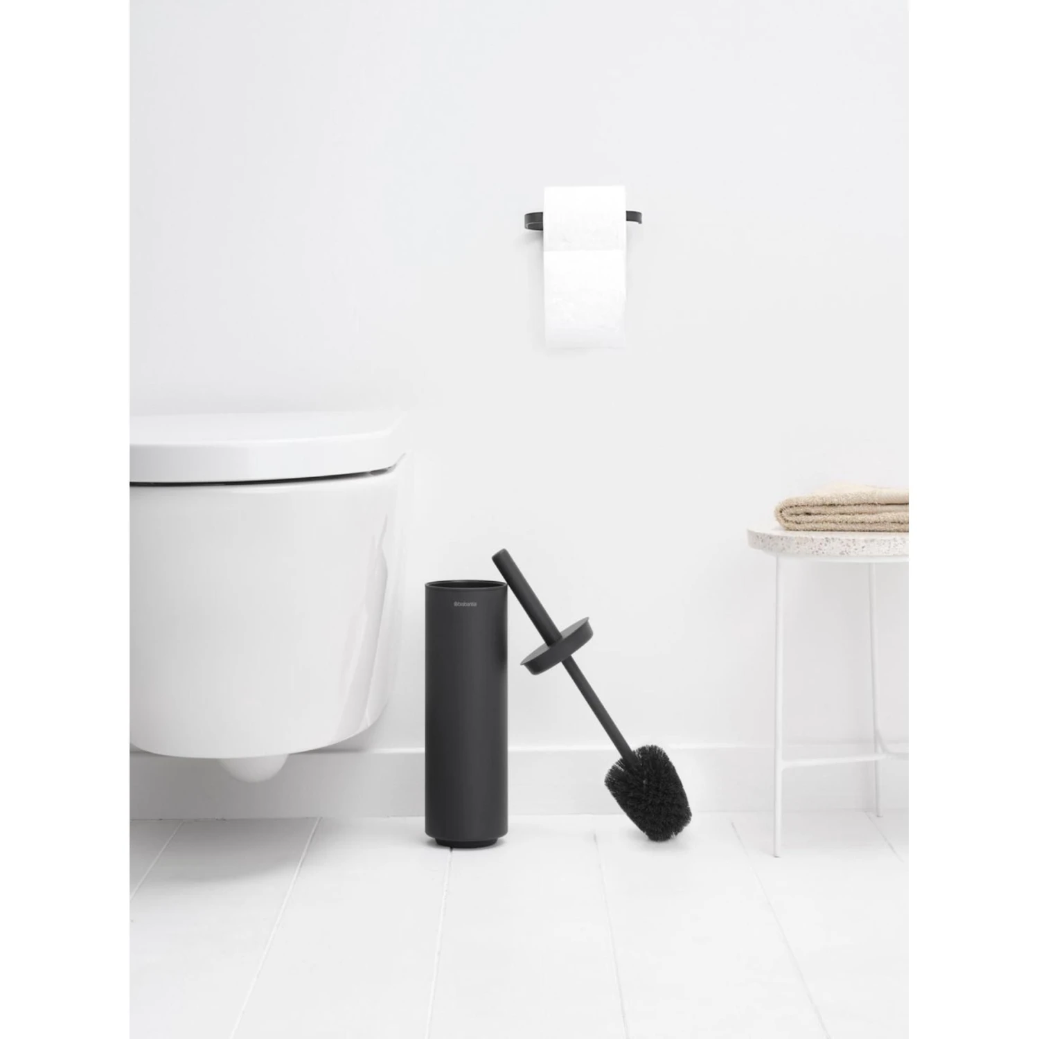 Brabantia Mindset Toiletborstel Met Houder Grey 5 Brabantia Mindset Toiletborstel Met Houder Grey - Afbeelding 5