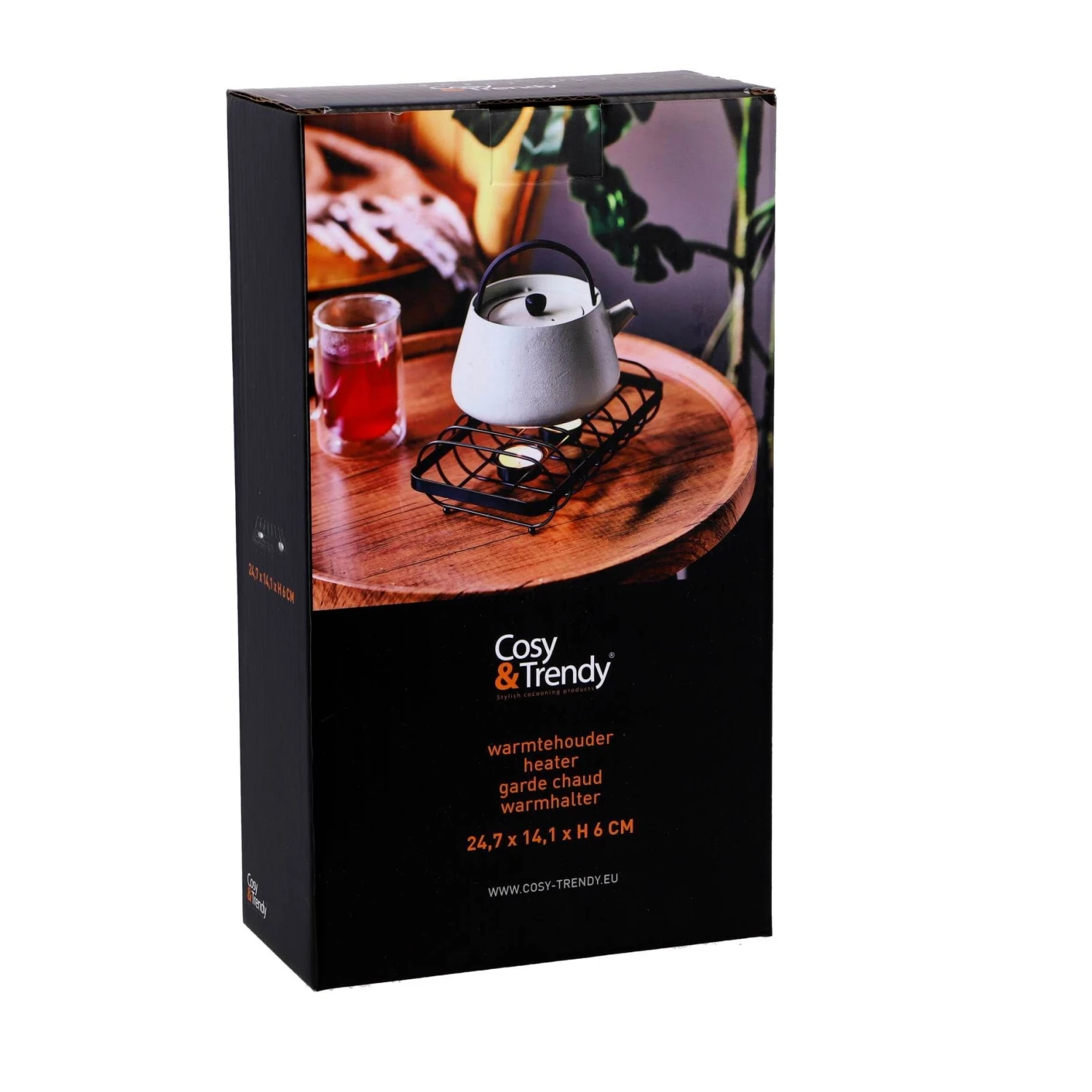 Rechaud Met 2 Flexibele Kaarsenhouders 2 Rechaud Met 2 Flexibele Kaarsenhouders - Afbeelding 2