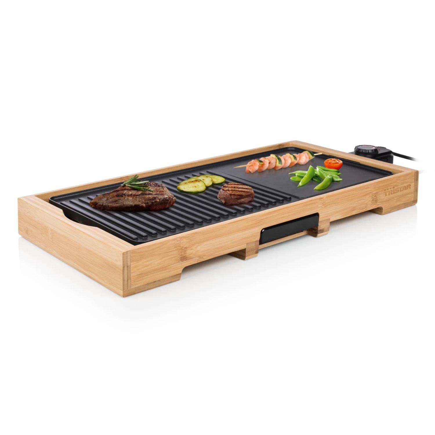 Tristar Bamboo Grill Xl Bp-2641 2 Tristar Bamboo Grill Xl Bp-2641 - Afbeelding 2