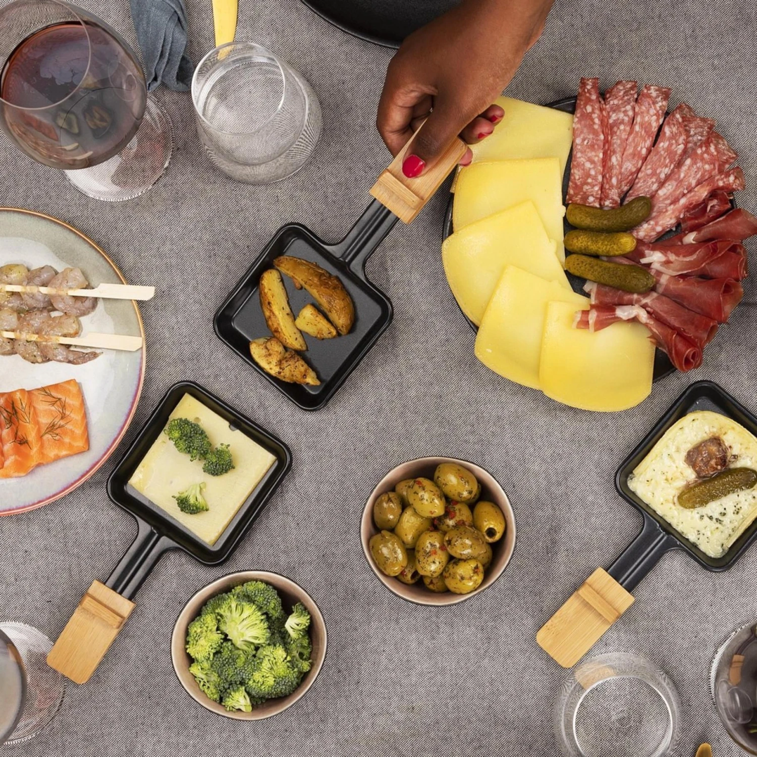 Princess Raclette 8 Grill Deluxe 7 Princess Raclette 8 Grill Deluxe - Afbeelding 7