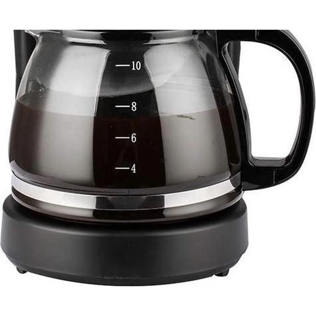Lentz Koffiezetapparaat 1,25L Zwart 750W 2 Lentz Koffiezetapparaat 1,25L Zwart 750W - Afbeelding 2