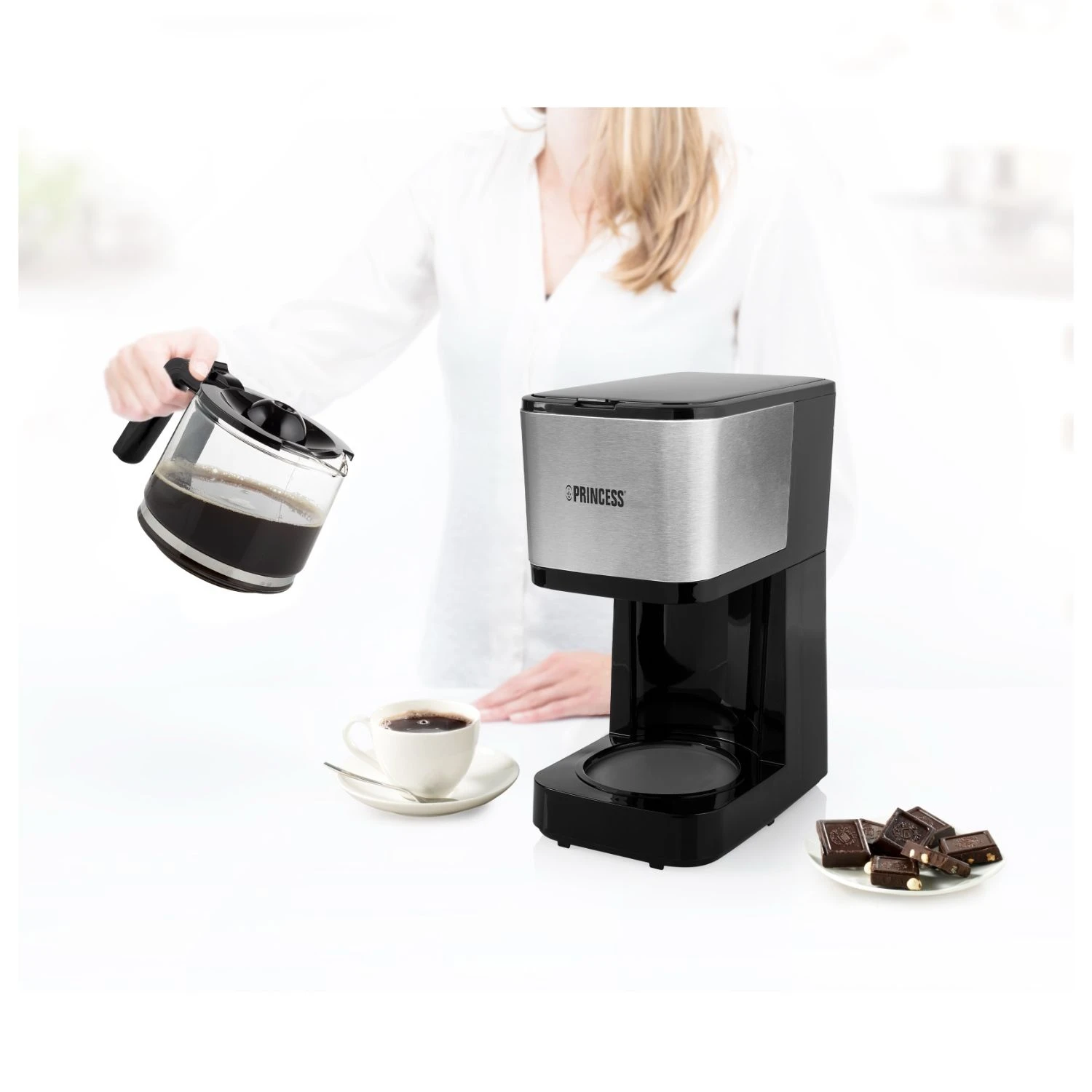 Princess Koffiezetapparaat Compact 12 750 Watt 8 Princess Koffiezetapparaat Compact 12 750 Watt - Afbeelding 8