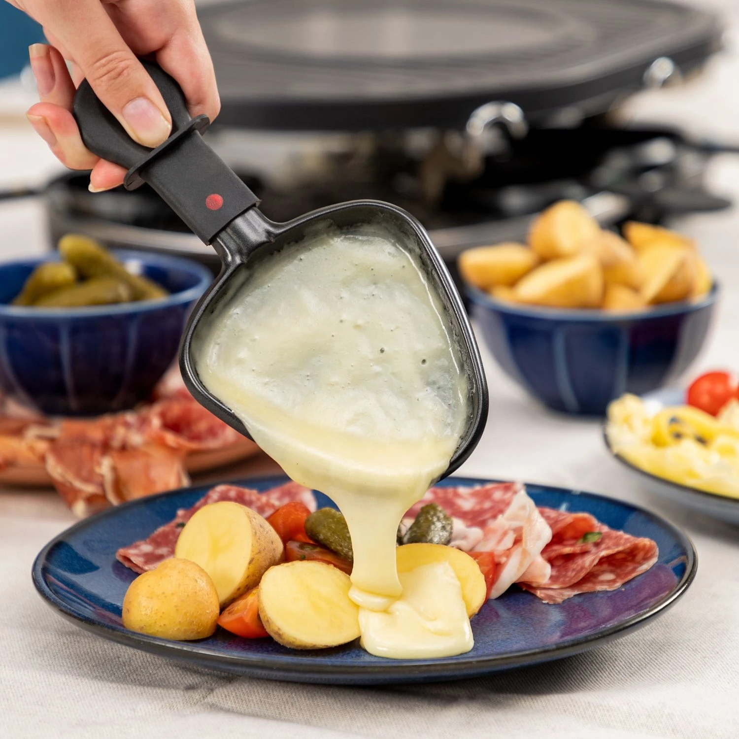 Princess Raclette 8 Oval Grill Party Gourmet 8 Princess Raclette 8 Oval Grill Party Gourmet - Afbeelding 8