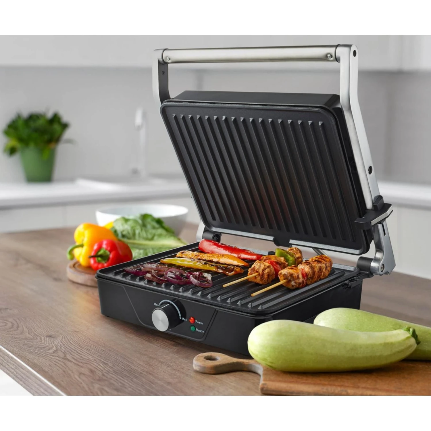 Tomado Contactgrill Instelbare Temperatuur 4 Tomado Contactgrill Instelbare Temperatuur - Afbeelding 4