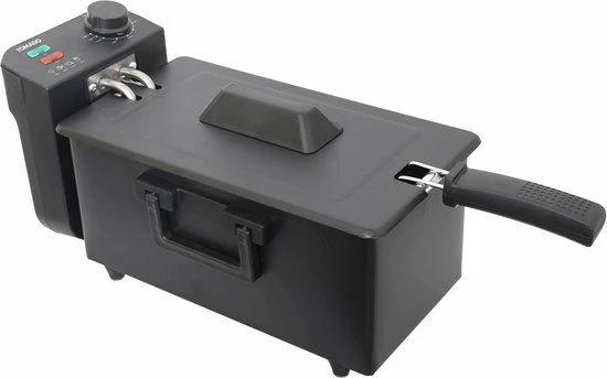 Tomado Friteuse 3 Liter 2000W Zwart 2 Tomado Friteuse 3 Liter 2000W Zwart - Afbeelding 2