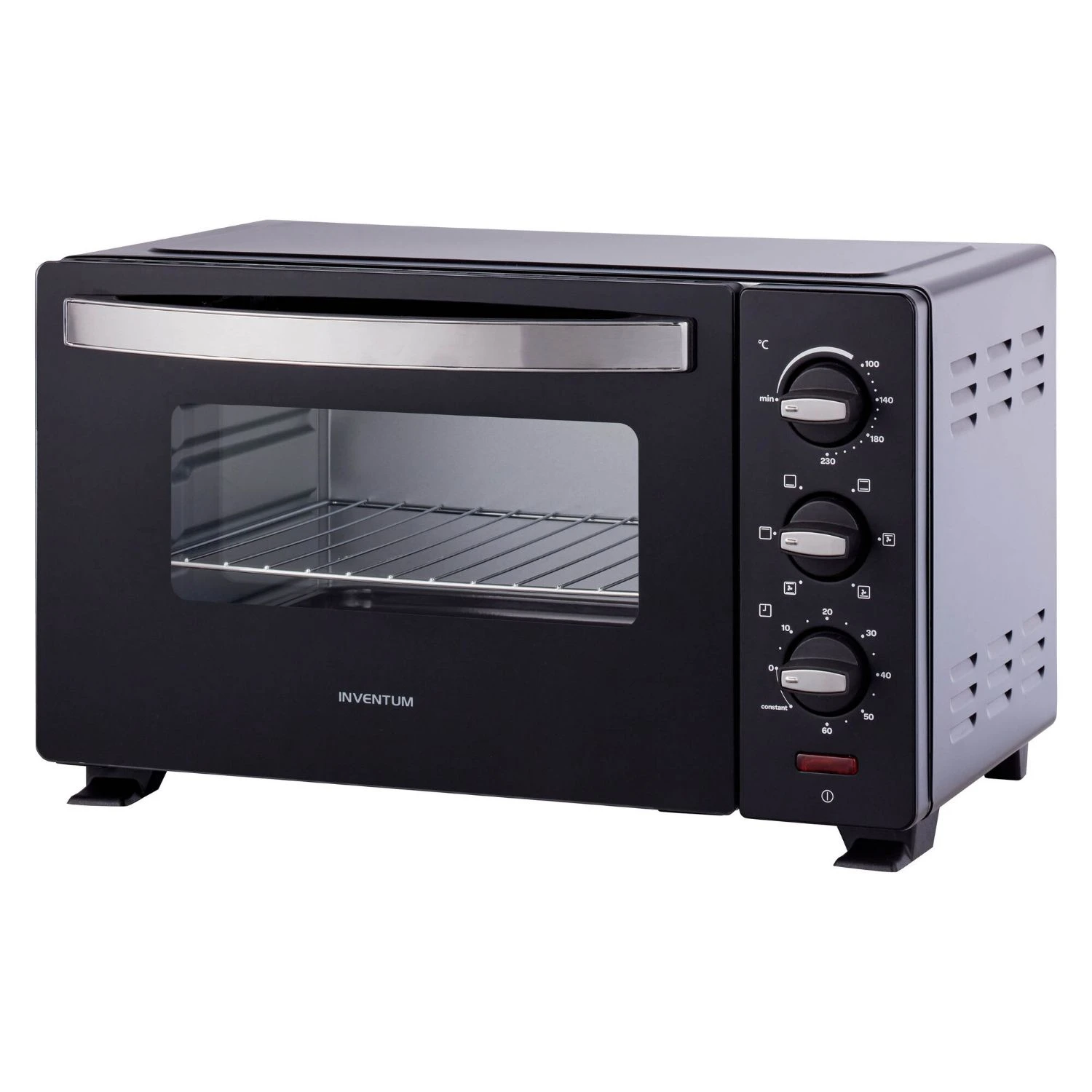 Inventum Oven OV207B 20 L 1380W Zwart 2 Inventum Oven OV207B 20 L 1380W Zwart - Afbeelding 2