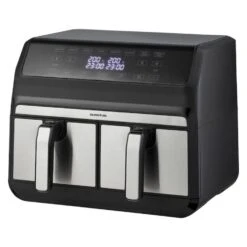 Inventum Hetelucht Friteuse GF800HLD Dubbel 2x 4L Zwart 1700W