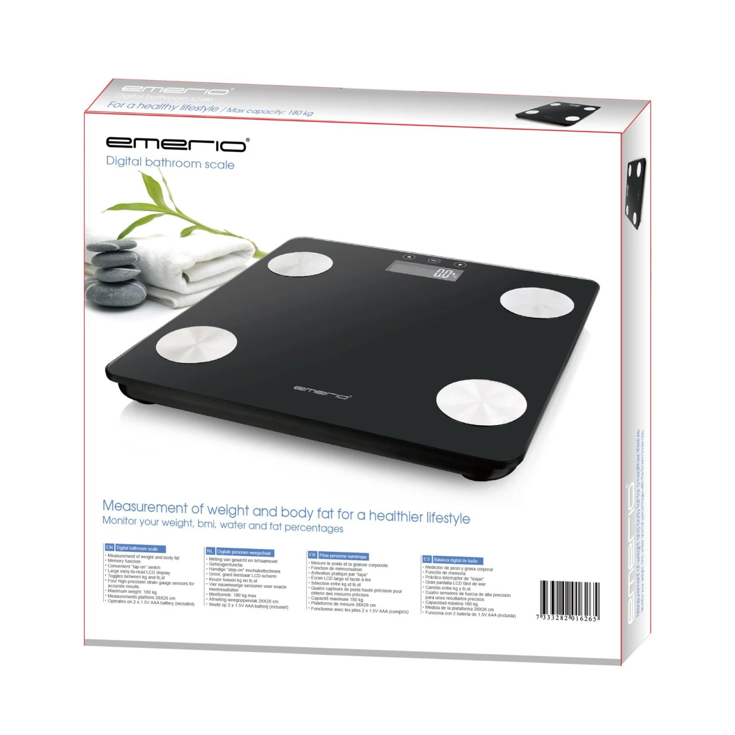 Emerio Personen Weegschaal Br-125479 2 Emerio Personen Weegschaal Br-125479 - Afbeelding 2