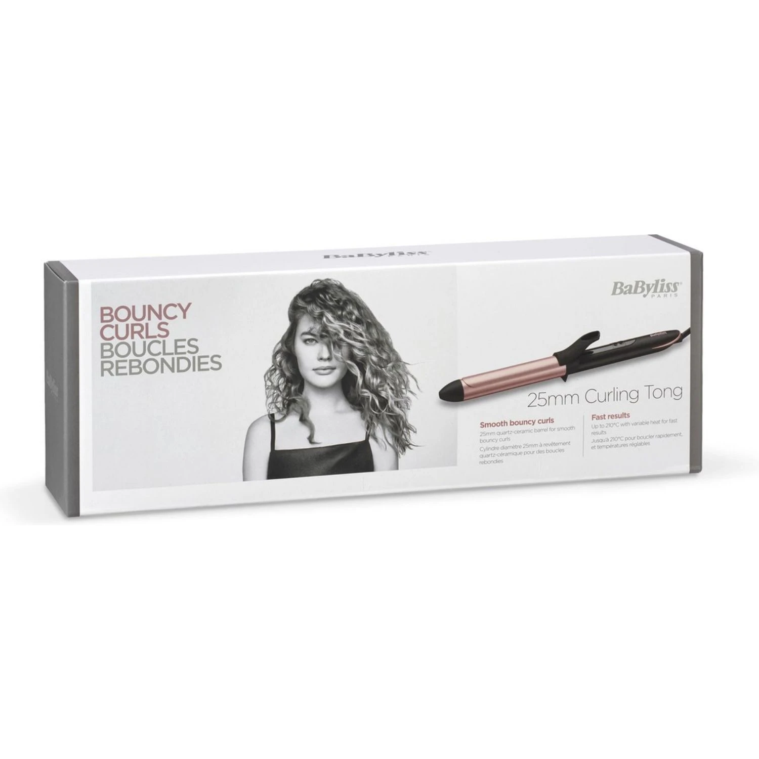 Babyliss C451E Krultang 25 Mm Rose Quartz 6 Babyliss C451E Krultang 25 Mm Rose Quartz - Afbeelding 6