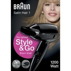 Braun Satin-Hair 1 Style&Go HD130E 11 Braun Satin-Hair 1 Style&Go HD130E -Marskramer Verkoop 211 2385 6 1