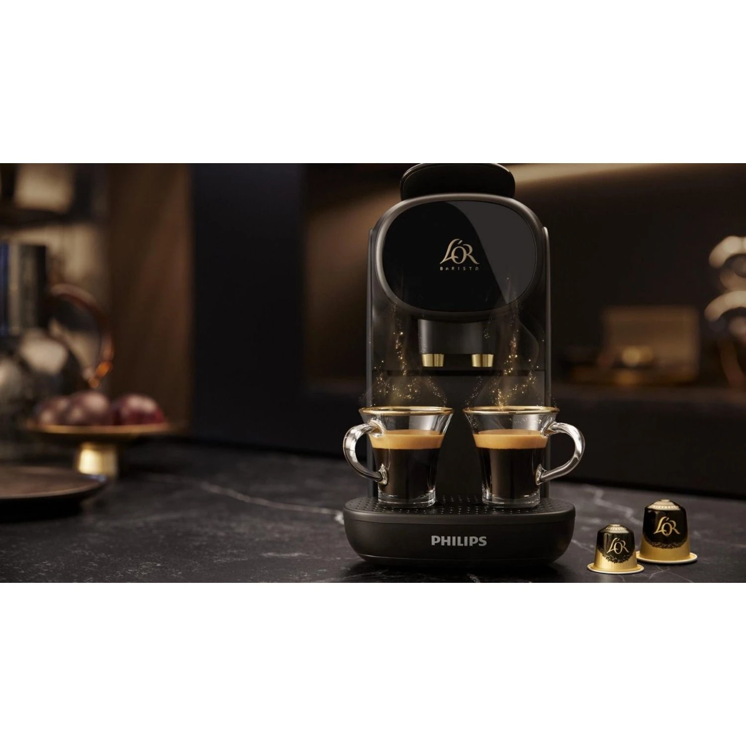 Philips Koffiecupmachine LM9012/60 L'OR Barista Sublime Zwart 4 Philips Koffiecupmachine LM9012/60 L'OR Barista Sublime Zwart - Afbeelding 4