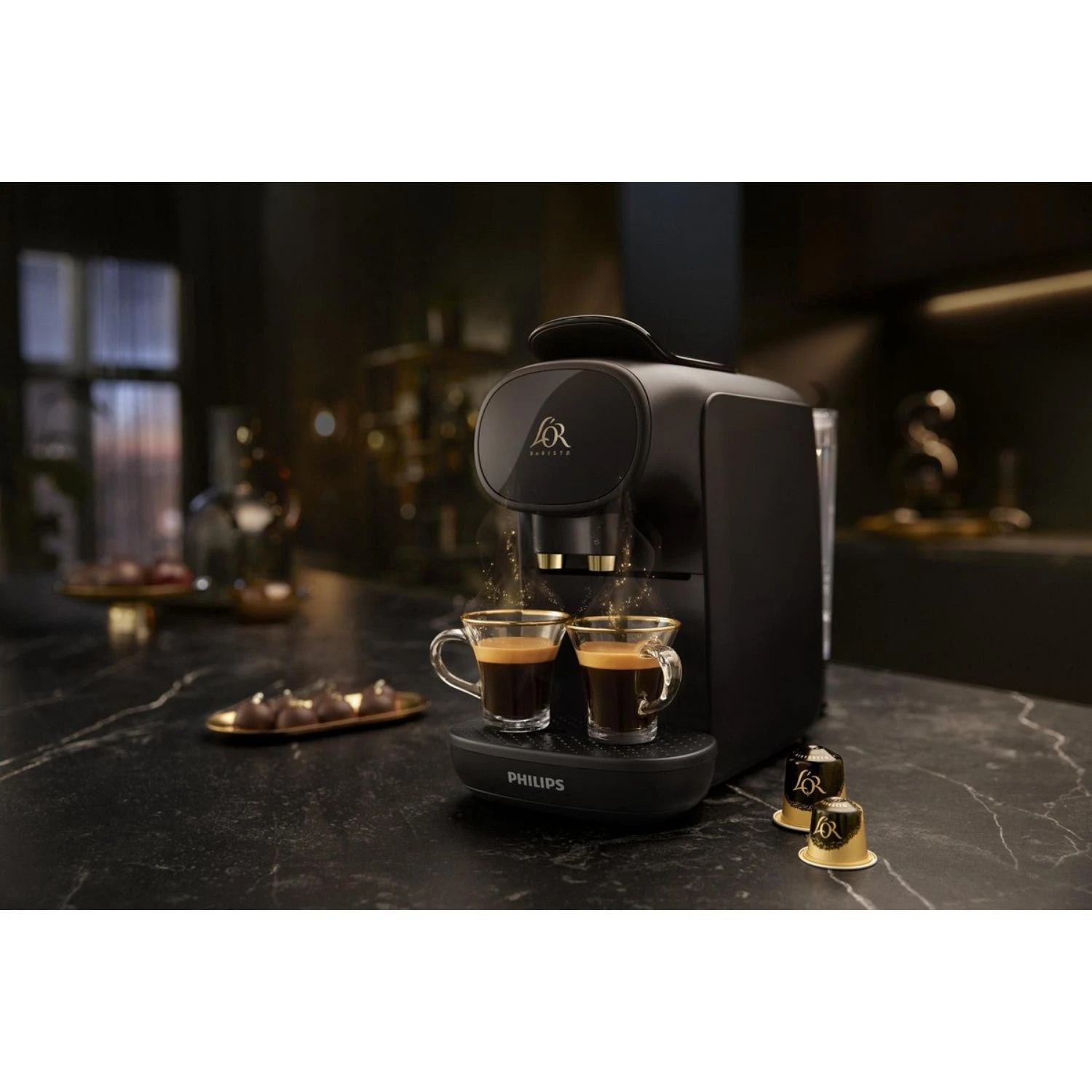 Philips Koffiecupmachine LM9012/60 L'OR Barista Sublime Zwart 6 Philips Koffiecupmachine LM9012/60 L'OR Barista Sublime Zwart - Afbeelding 6