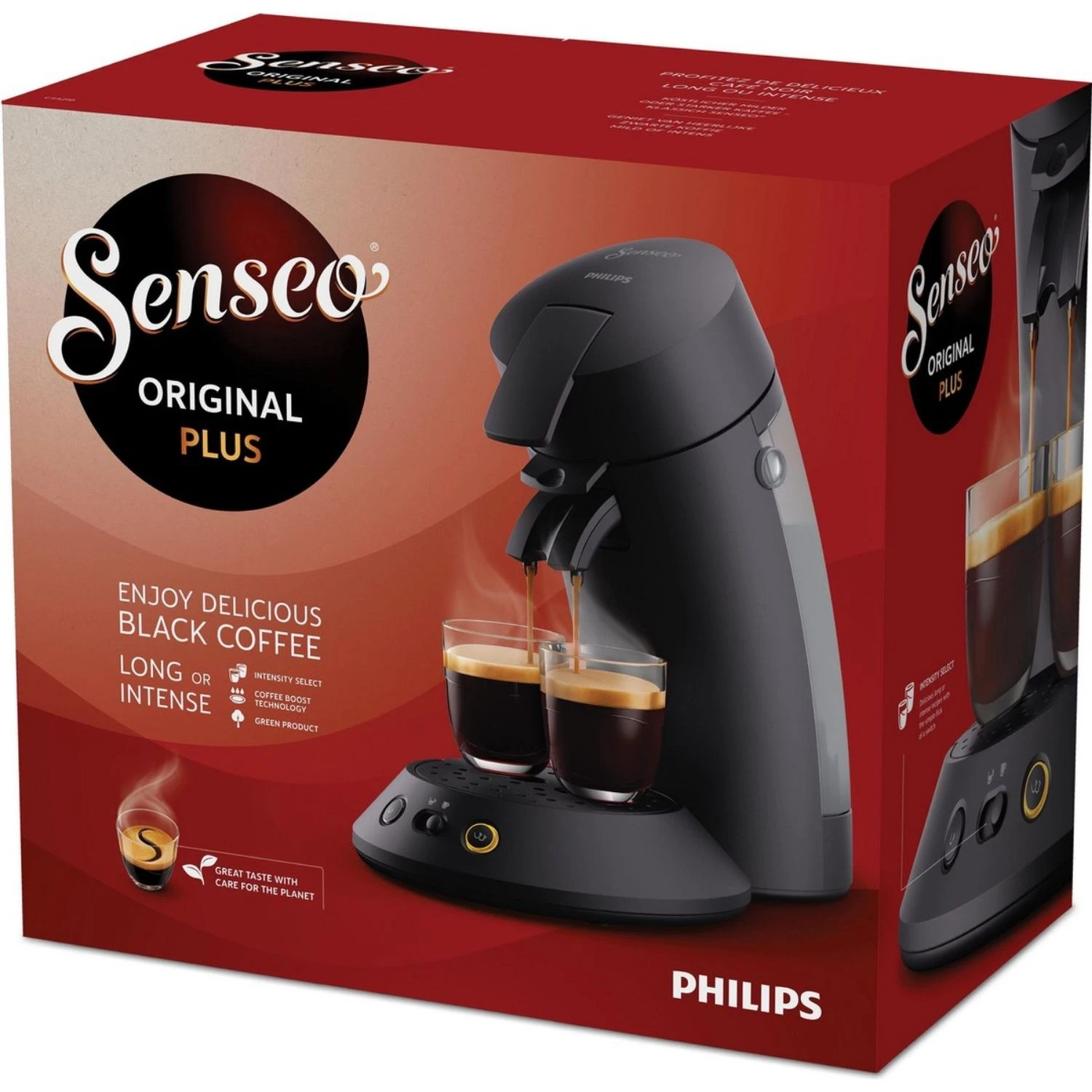 Philips Senseo Koffiezetapparaat CSA210/60 Original Plus Zwart 4 Philips Senseo Koffiezetapparaat CSA210/60 Original Plus Zwart - Afbeelding 4