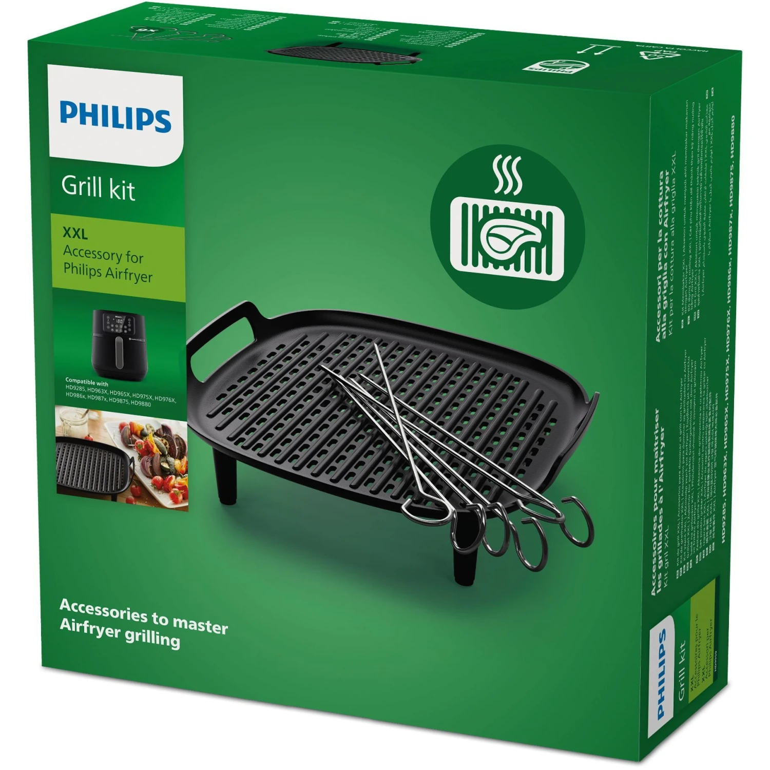 Philips Hd9959/00 Airfryer Grillkit Xxl 4 Philips Hd9959/00 Airfryer Grillkit Xxl - Afbeelding 4