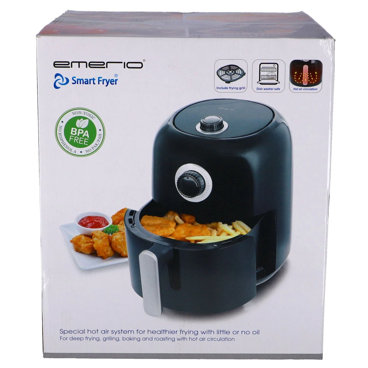 Emerio Smart Fryer AF-125770 3,2L 5 Emerio Smart Fryer AF-125770 3,2L - Afbeelding 5