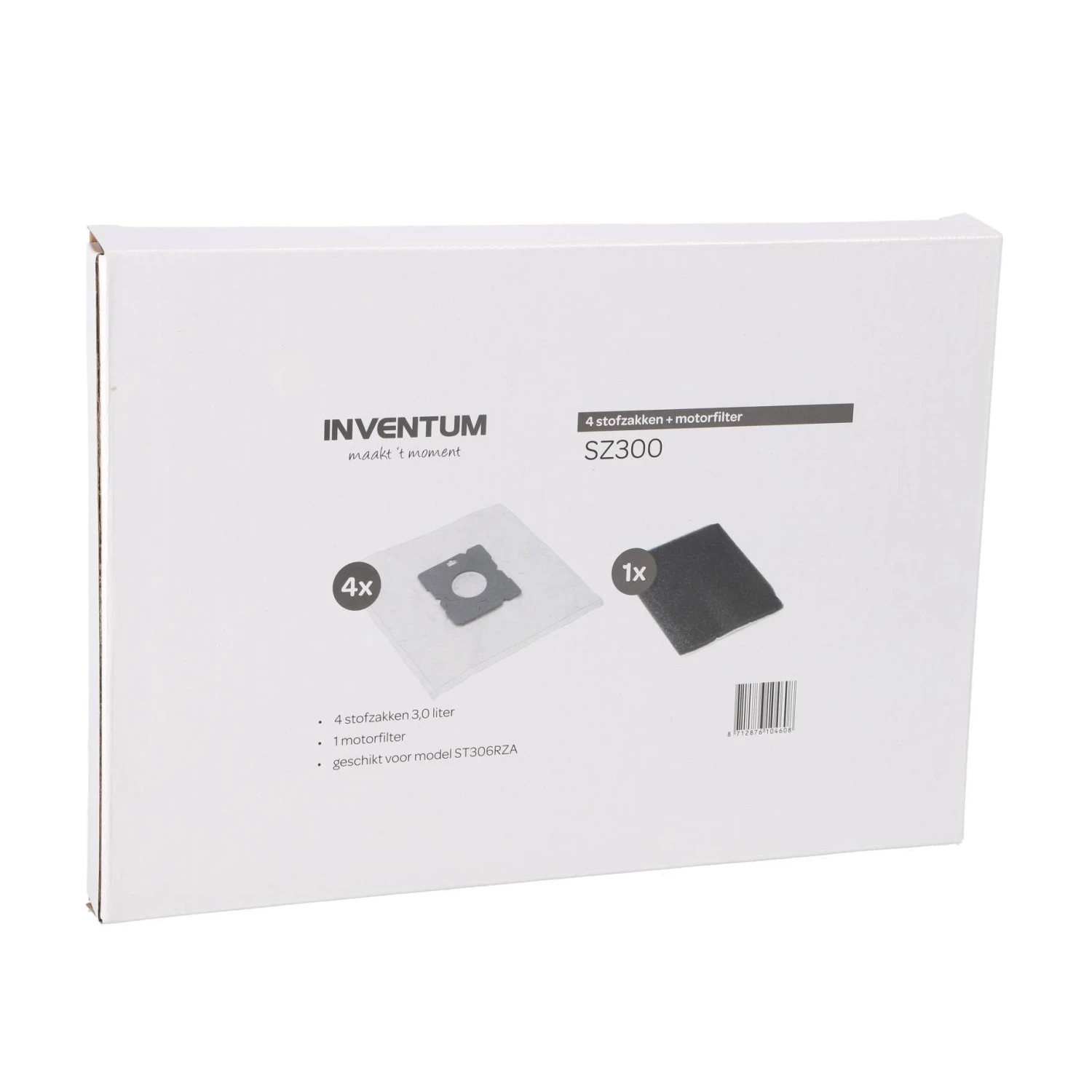 Inventum Stofzuigerzak 4 Stuks 3 Liter Voor ST306ZZA 3 Inventum Stofzuigerzak 4 Stuks 3 Liter Voor ST306ZZA - Afbeelding 3