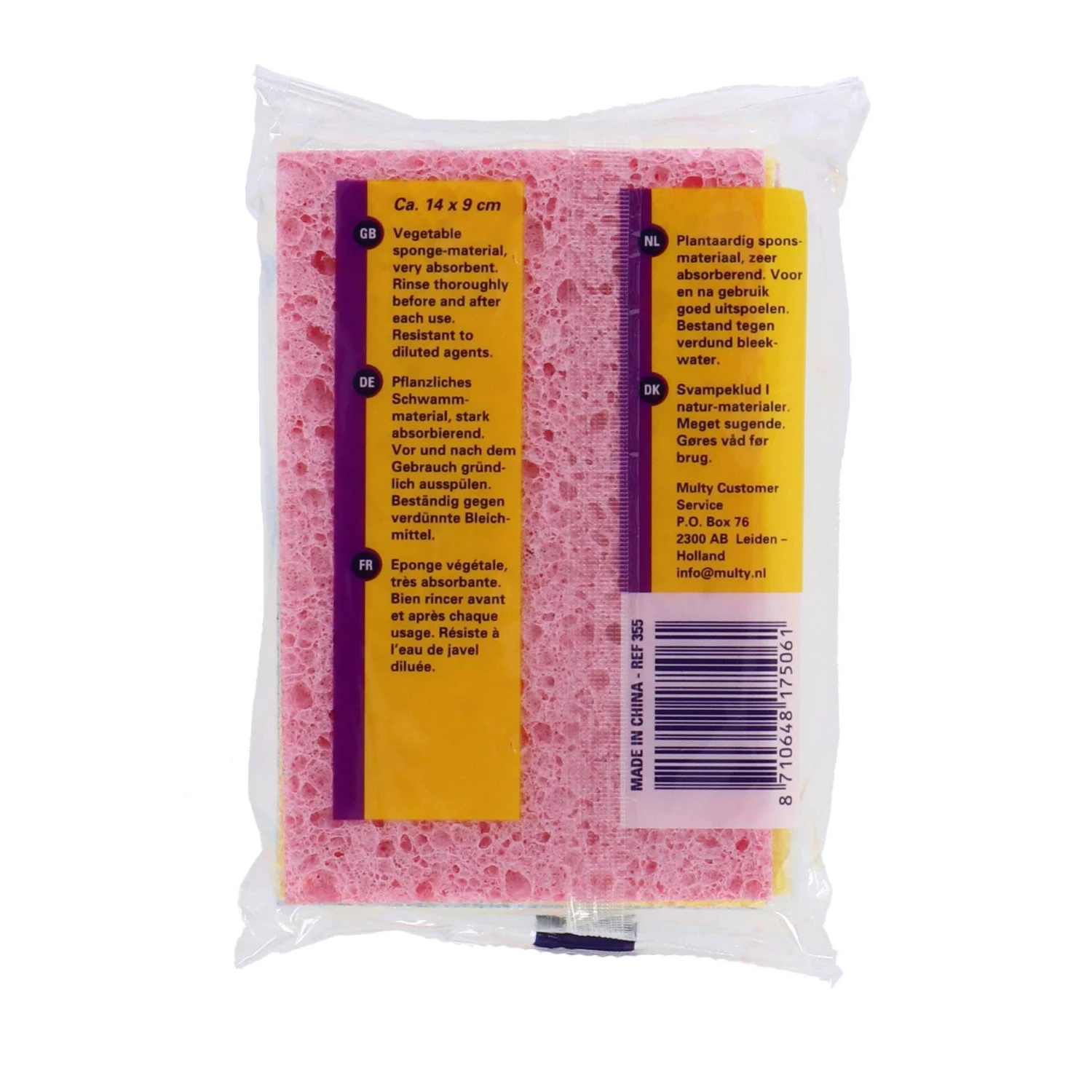 Wissponsen 6 Stuks Multy 5 Wissponsen 6 Stuks Multy - Afbeelding 5