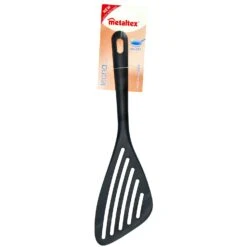 Metaltex Spatel Met Gat Zwart